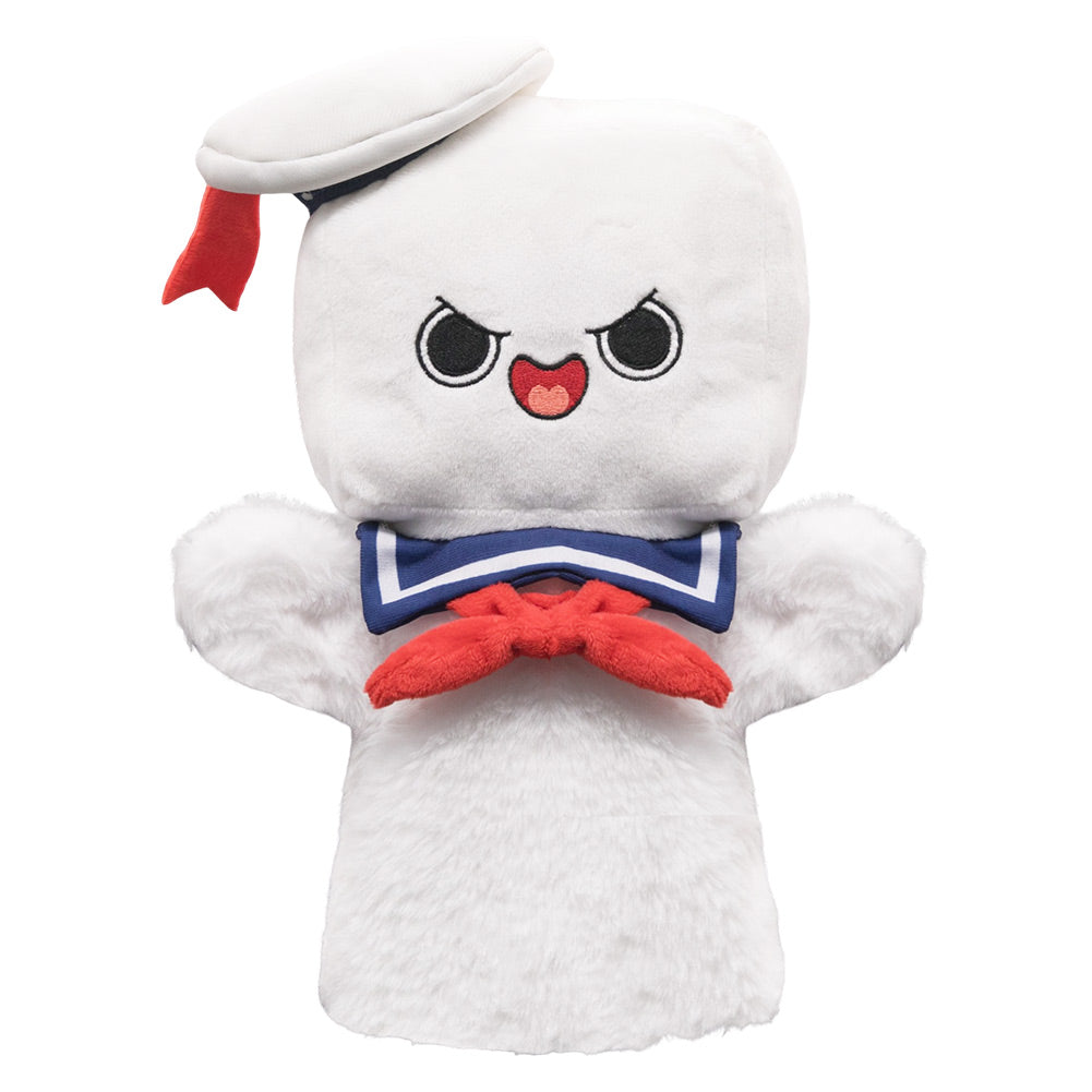 30CM Ghostbusters Stay Puft Marshmallow Man Marionnette à Main en Peluche Design Original