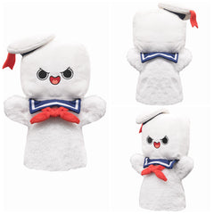 30CM Ghostbusters Stay Puft Marshmallow Man Marionnette à Main en Peluche Design Original