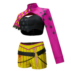 Cosplay Costume Mina Key Dead by Daylight Jeu Cosplay Tenue Rose Femme