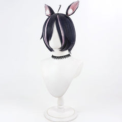 Cosplay Perruque Chainsmoker Cat(2026) Anime Cosplay Perruque+Oreilles
