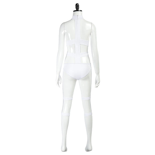 Le Cinquième Élément Leeloo Tenue Blanche Cosplay Costume