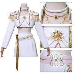 KPop Demon Hunters(2025) Huntrix Mira What It Sounds Like Tenue Cosplay Costume