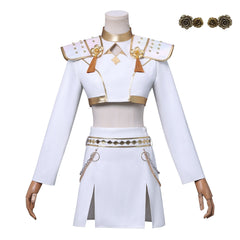 KPop Demon Hunters(2025) Huntrix Zoey What It Sounds Like Tenue Cosplay Costume Ver.2