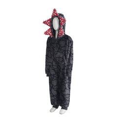 Adulte & Enfant Stranger Things S5(2025) Demogorgon Pyjama Combinaison Grise Cosplay Costume