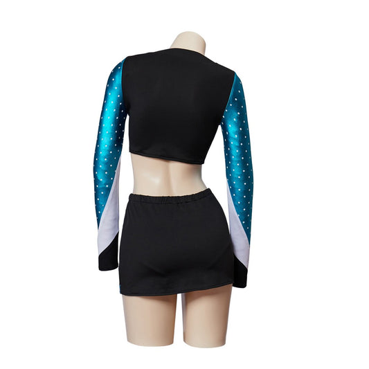 Euphoria 3(2026) Maddy Perez Cassie Howard Pom-pom Girl Uniforme Cosplay Costume