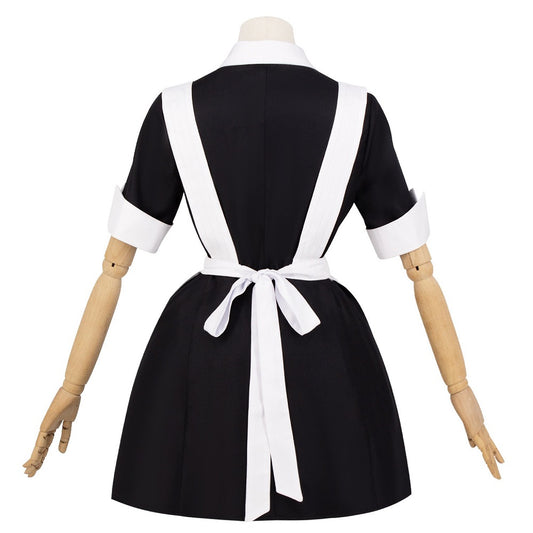 Cosplay Costume Magenta The Rocky Horror Picture Show Film Cosplay Maid Robe Femme
