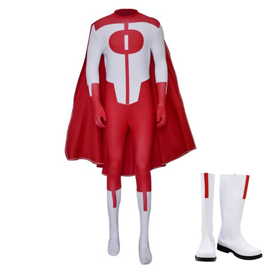 Adulte Invincible Omni Man Nolan Conbinaison Cosplay Costume Carnaval