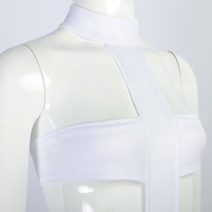Le Cinquième Élément Leeloo Tenue Blanche Cosplay Costume