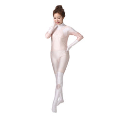 Cosplay Costume Kusanagi Motoko Ghost in the Shell(2026) Anime Cosplay Combinaison Blanche Adulte & Enfant