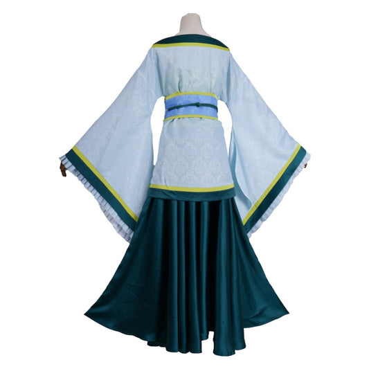 Cosplay Costume Maomao The Apothecary Diaries 3(2026) Anime Cosplay Robe Verte et Bleue Femme