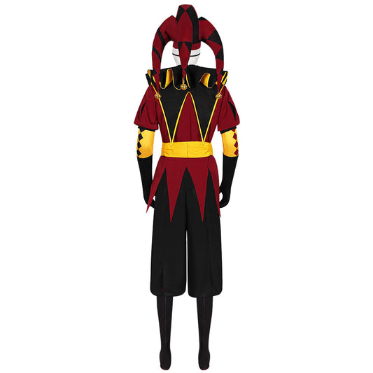 The Freak Circus Harlequin Tenue Verte/Pierrot Tenue Rouge/Jester Tenue Violette Cosplay Costume