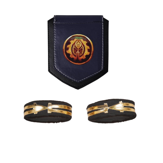 Arcane: League of Legends Saison 2(2024) Vi Bracelet de Cheville+Porte-monnaie Cosplay Accessoire