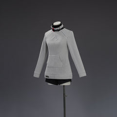 Arknights: Endfield(2026) Femme Endministrator Tenue Grise Cosplay Costume