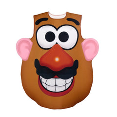Adulte & Enfant Costume Monsieur Patate et Madame Patate Film Combinaison Marron
