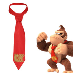 Jeu Super Mario Donkey Kong Cravate Cosplay Accessoire