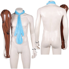 The Flintstones Fred Flintstone Cravate+Baguette Gonflable+Bracelet Cosplay Accesspore