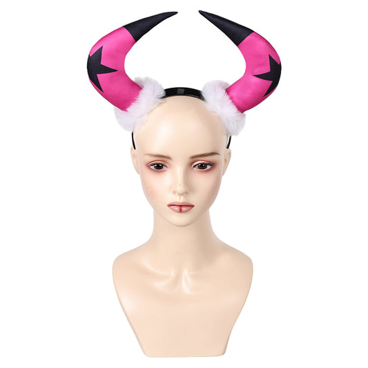 Hazbin Hotel Verosika Mayday Corne Épingle à Cheveux/Serre-tête Cosplay Accessoire