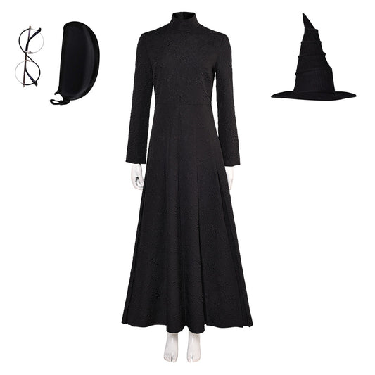 Wicked(2024) Elphaba Robe Noire Cosplay Costume Ver.2