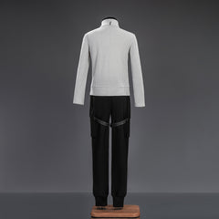 Arknights: Endfield(2026) Homme Endministrator Tenue Grise Cosplay Costume