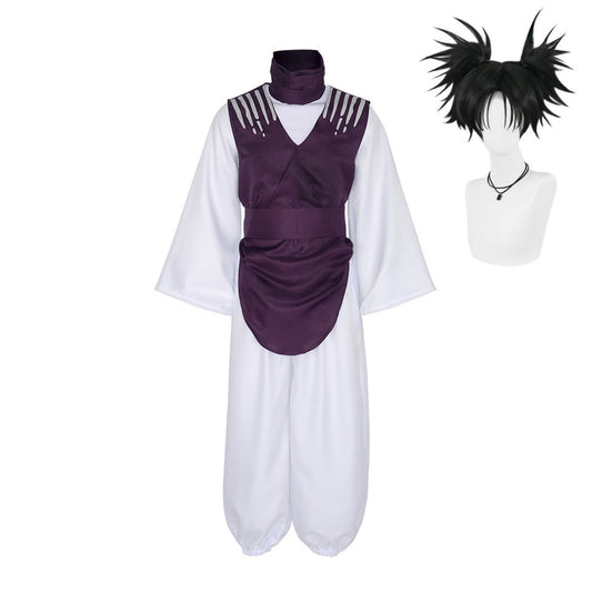 Adulte Choso Tenue Violette Cosplay Costume Perruque