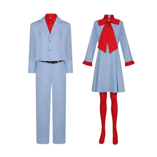 Adulte Die With A Smile Uniforme Bleu Cosplay Costume Ver.2