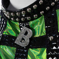Six Anne Boleyn Robe Verte Cosplay Costume