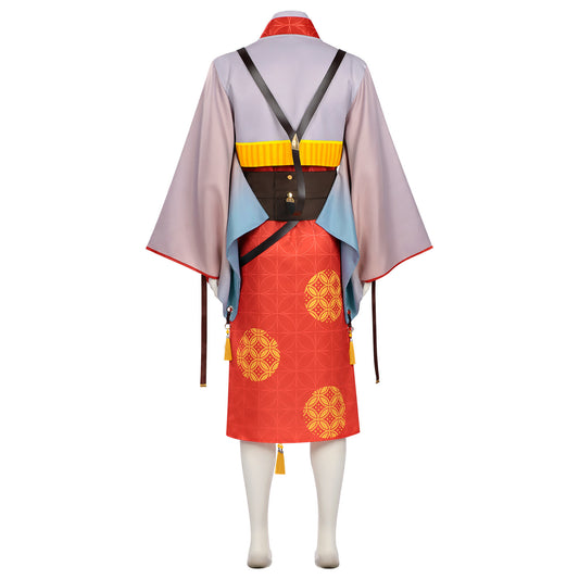 Cosplay Costume Zenitsu Agatsuma Les Rôdeurs de la Nuit Anime Cosplay Tenue Année 2026 du Cheval