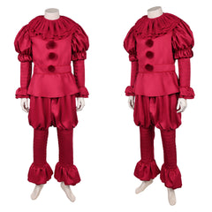 Ça: Bienvenue à Derry Pennywise Tenue Rouge Cosplay Costume