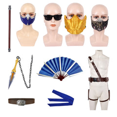 Cosplay Accessorie Scorpion/Jade/Kitana/Johnny/Kano Mortal Kombat 2(2026) Film Accessorie