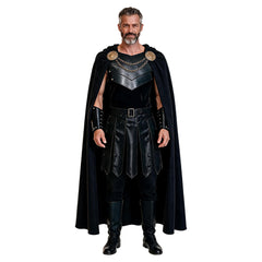 Cosplay Costume Agamemnon The Odyssey(2026) Film Cosplay Tenue Noire Homme
