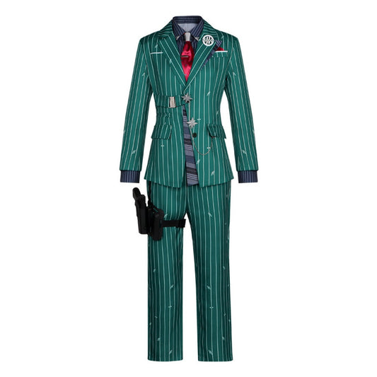 Cosplay Costume Alonso Hudson Delta Force Jeu Cosplay Tenue Verte Homme