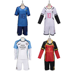 Cosplay Costume Blue Lock Anime Cosplay Maillot de Football Homme