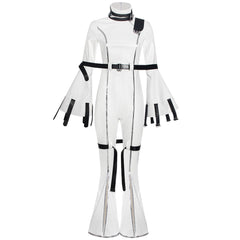 Cosplay Costume C.C. Code Geass 20e Anniversaire Anime Cosplay Tenue Blanche Femme