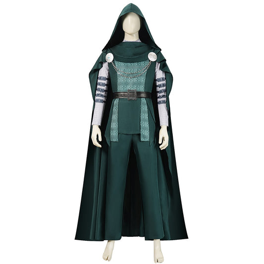 Cosplay Costume Dr.Doom Avengers 5(2026) Film Cosplay Tenue Verte Homme Ver.2 nou