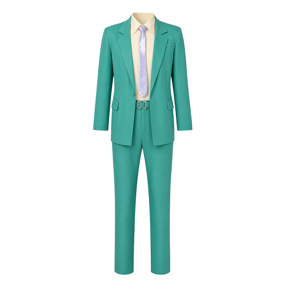 Cosplay Costume Loid Forger Spy Family Saison 4(2026) Anime Cosplay Tenue Verte Homme
