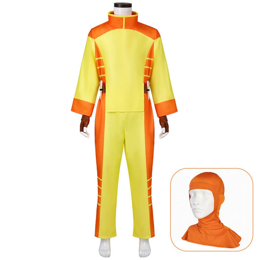 Cosplay Costume Rex Splode Invincible 4(2026) TV Cosplay Tenue Jaune Homme
