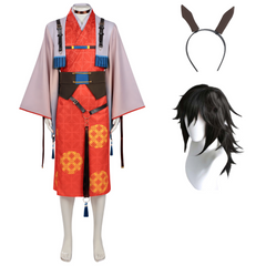 Cosplay Costume Tomioka Giyuu Les Rôdeurs de la Nuit Anime Cosplay Tenue Année 2026 du Cheval Perruque