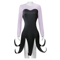 Cosplay Costume Ursula La Petite Sirène Film Cosplay Robe Noire et Rose Femme