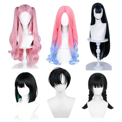 Cosplay Perruque Mizi/Sua/Ivan Alien Stage(2026) TV Perruque Femme
