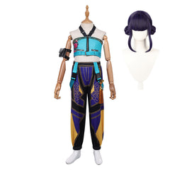 Enfant KPop Demon Hunters(2025) Huntrix Zoey Cosplay Costume Ver.2