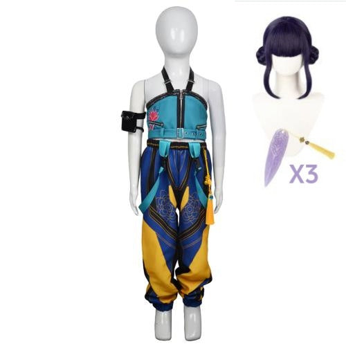Enfant KPop Demon Hunters(2025) Huntrix Zoey Cosplay Costume