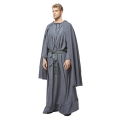 The Lord of the Rings LOTR Gandalf Tenue Grise Cosplay Costume Halloween Carnaval