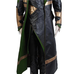 Film Thor 2: Le Monde des Ténèbres Adulte Loki Tenue Cosplay Costume Halloween
