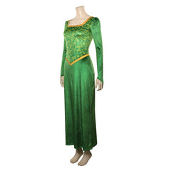 Shrek Princesse Fiona Robe+Perruque Cosplay Costume