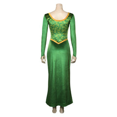 Shrek Princesse Fiona Robe+Perruque Cosplay Costume