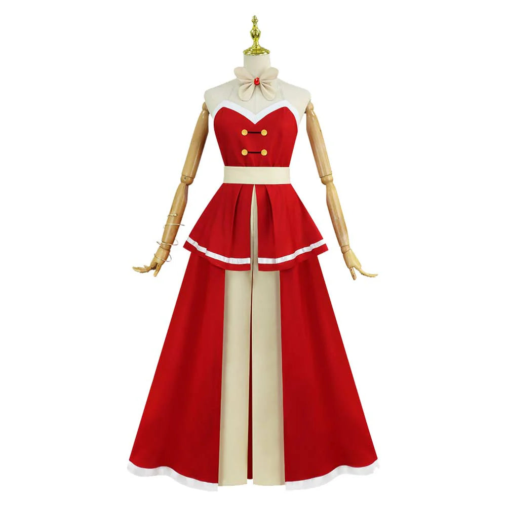 Hazbin Hotel 2‎(2025) Charlie Tenue Rouge et Jaune Cosplay Costume