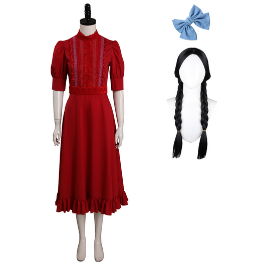 Horreur Pearl X Pearl Robe Rouge Cosplay Costume Halloween
