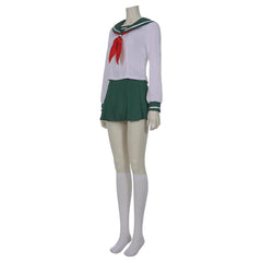 InuYasha Kagome Higurashi Tenue JK Scolaire Cosplay Costume Halloween Carnival