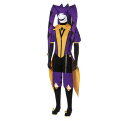 The Freak Circus Harlequin Tenue Verte/Pierrot Tenue Rouge/Jester Tenue Violette Cosplay Costume