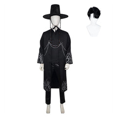 Jinu_Tenue_Noire_Cosplay_Costume_Perruque